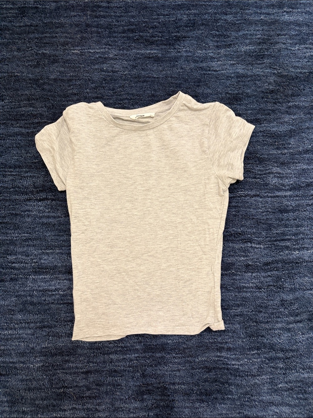 Cotton On Light Gray Short Sleeve Crewneck Tee